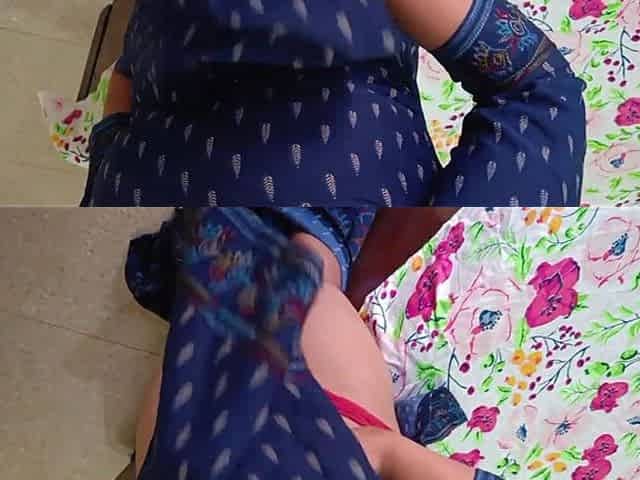 21 Yers Hot Housewife Getting First Time