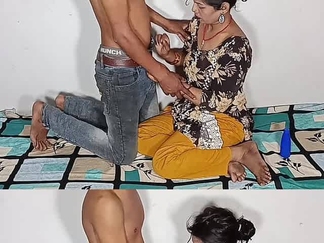 Hot Desi Horny MILF Sex Asking Husband to Cum Inside Her