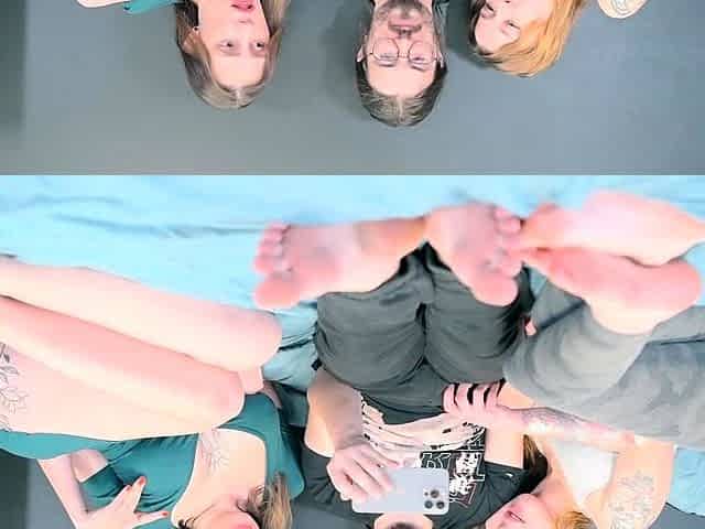 I Share a Bed with my StepSiS and StepMoM - Watching porn