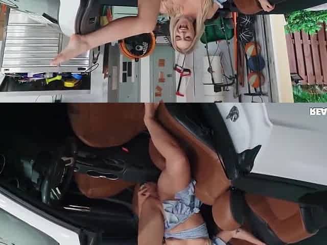 Car Squirter Makes Nice With Mean Wife 3some