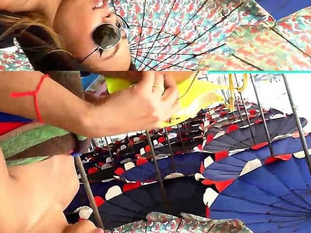 Hot Thai bikini girl taken to a hotel