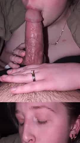 Unfathomable oral for a thick pulsating shlong