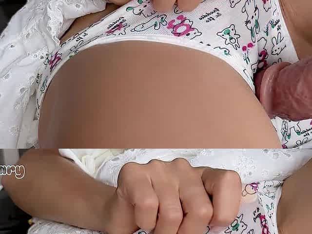 NO PLS!!! Dont Cum Creampie in my Vagina!!