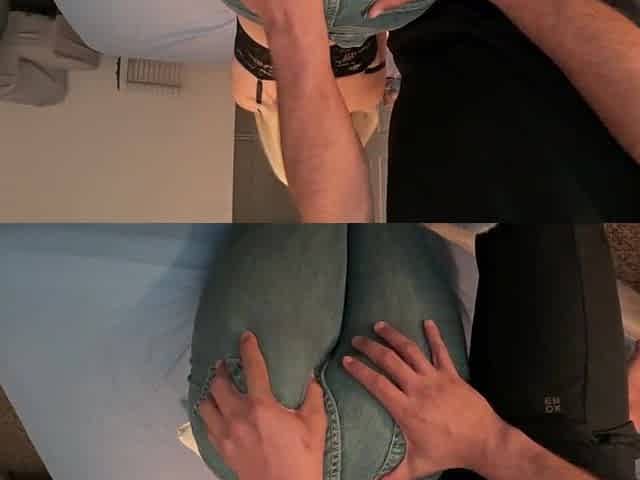 Large Booty in Jeans