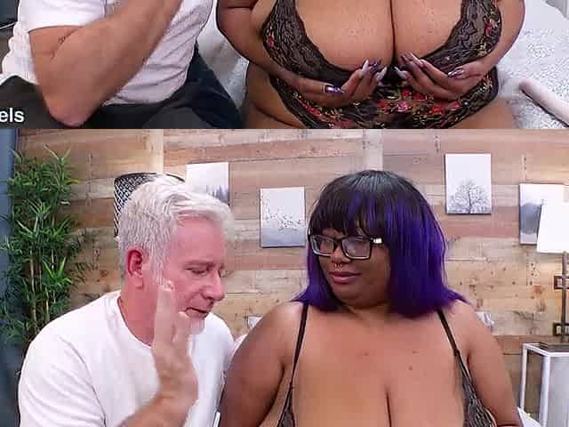 Biggest Tittied Black big beautiful woman Beautiful Piggy Maya Goes Solo JM1047