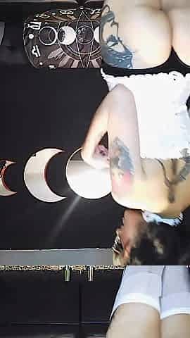 Joi. Slut masturbates deliciously and cums with her toy
