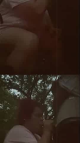 BBW Blowjob Outdoors