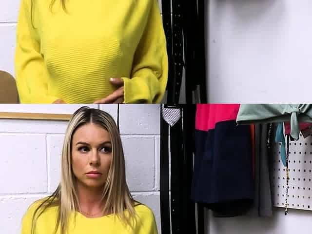 Summer Vixen Gets Caught Stealing And Has To Ride The
