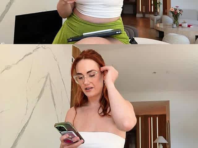 Amateur blonde teen sucks dick in hot pov blowjob sex tape