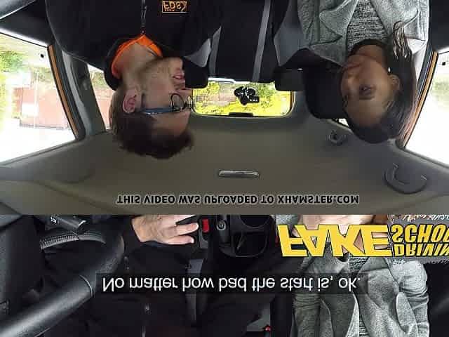18yr Black Teen 18+ Filled Up By Her Driving School Teacher In Car & Outdoor