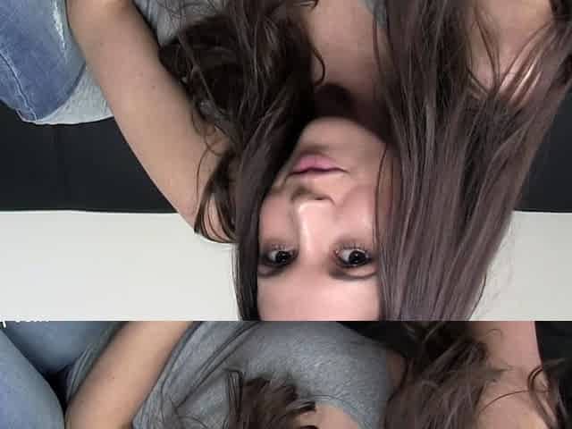 Brunette solo honey shows her masturbating skills