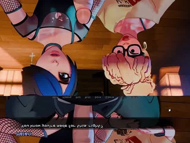 Hooked [ Anime Game ] Ep.two PUNK and NERD touch a HUGE WANG for the 1ST TIME in this PORN CASTING !