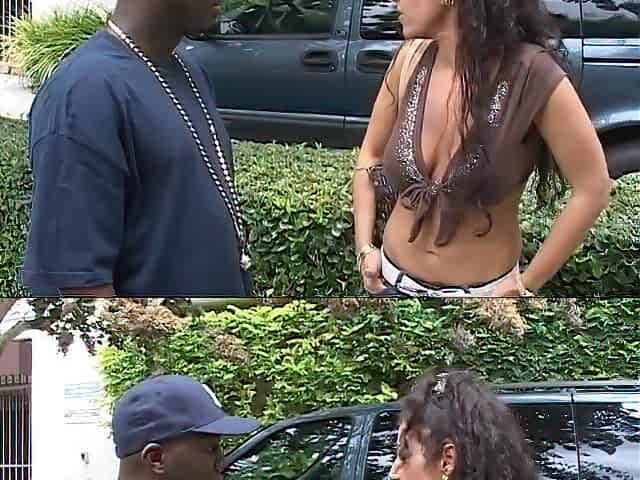 Breasty mother I'd like to fuck is longing for ebony dong anal screwing