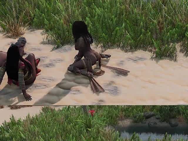 Black Fuckfest On The Desert - For Skyrim MMV Mod