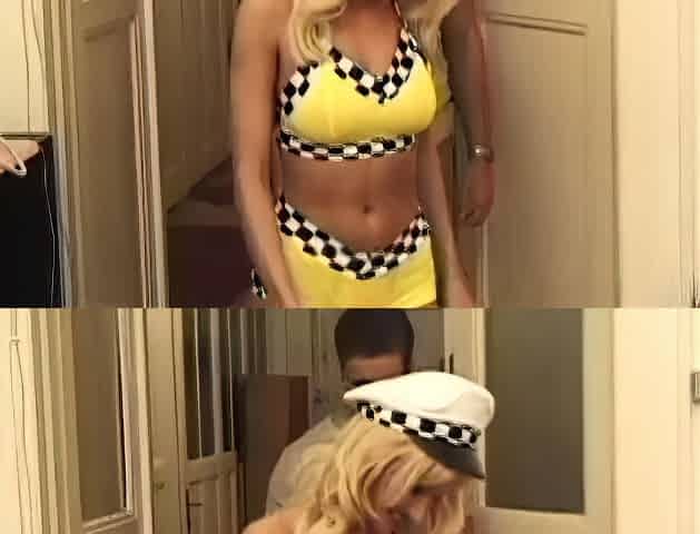 Close up fuck girl in big cock