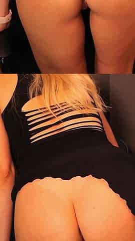 A Beautiful Woman in a Sexy Dress Is Masturbating