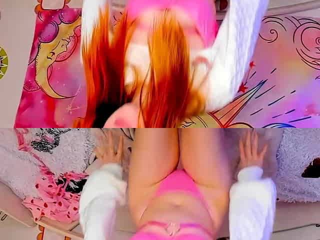 Amateur redhead mom in heels real solo