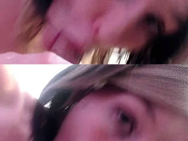 Pigtailed amateur teen blowjob