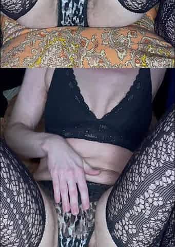 Cspot Slowly Stripping While Moaning Until a Nice Pantyhose Clad Orgasm Finish