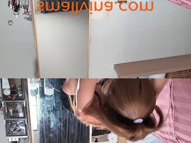 Solo Nasty Cutie Stretching Her Tiny Oriental Booty
