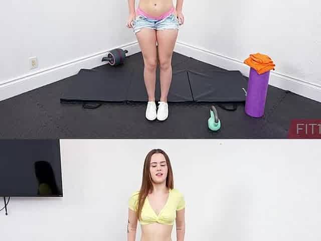 FIT18 - Trinity Olsen - I Left A Truly Soaked Creampie During This Casting - 60FPS