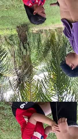 Indonesian Stepmom Passion in the Garden