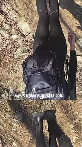 Public Mama Large Lips suck large HEAD Wang Oral Busted in the forest