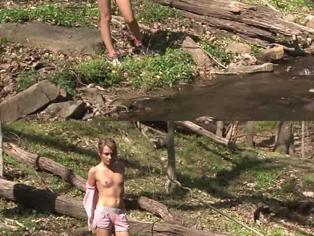 Naughty whore mind-boggling outdoor solo video