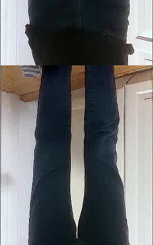 Male pissing his jeans!