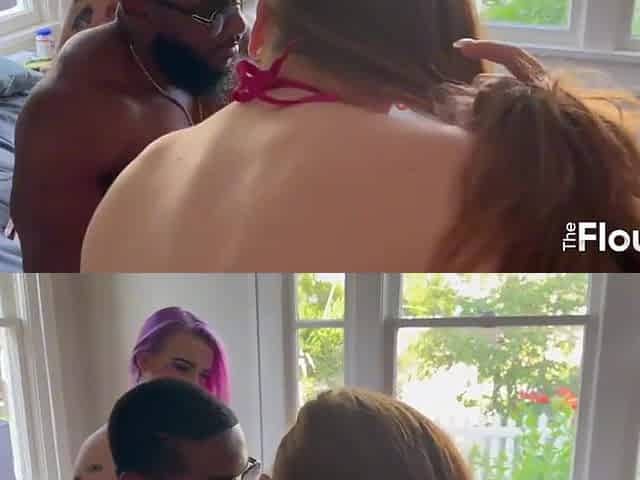 Fetcon trio with Double Anal of Chloe and Jade