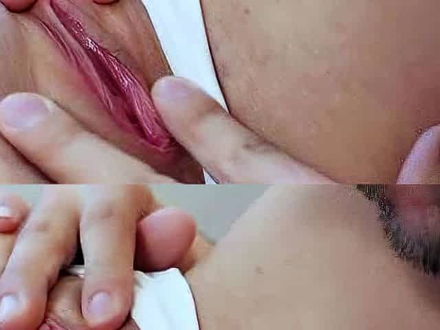 Hungry stepbro eats out his wet stepsis