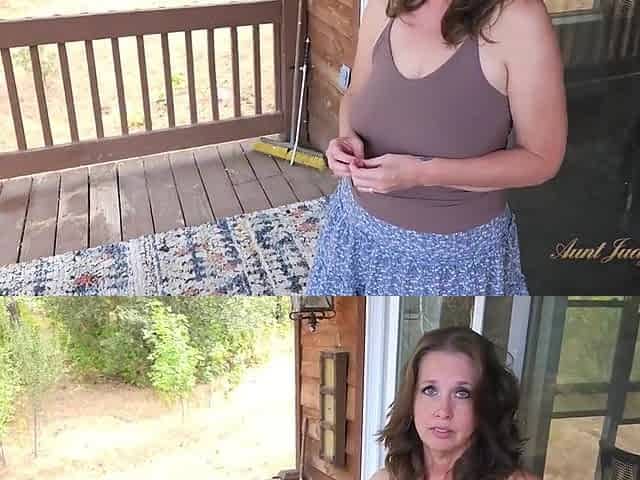 Horny Mature Woman Autumn POV sex