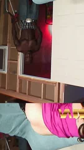 Sexy young wife cheating with black bull