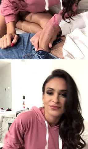 Big tit amateur sucks and tit fucks a big cock