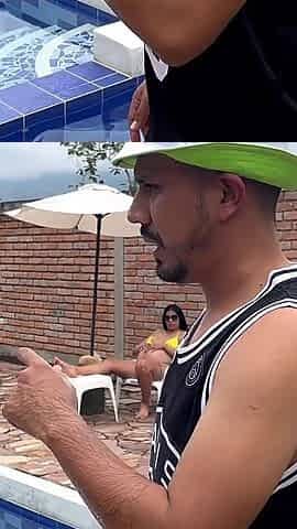 I Seduce a Pool Boy and We End up Fucking While My Husband Is Not at Home