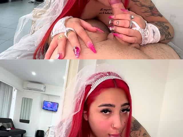 REDHEAD dressed as a Girlfriend Fantasizes About Having A