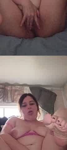 Feet Fetish Playing with Pussy