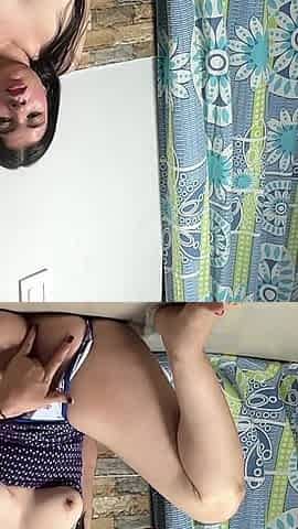 Colombian Slut Films Herself From Her Best Angle, She Loves Fingering Her Vagina
