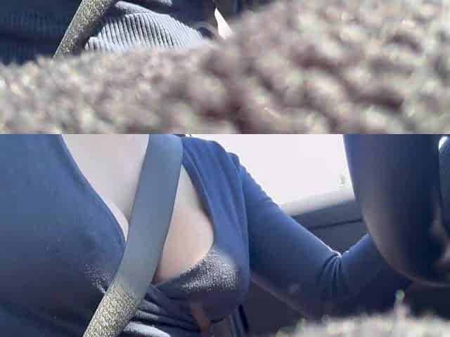 European Stepmom Artemisia Love Hawt Solo Car ride large lewd bazookas