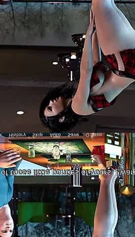 Anna Exciting Affection #22 - Sucking dick in bar - 3d hentai comic