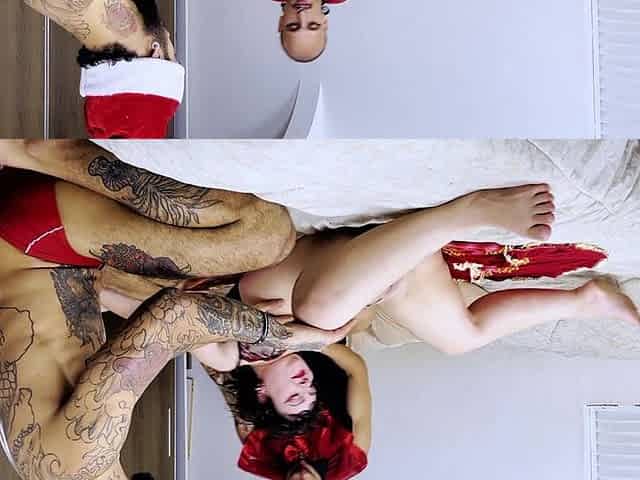 Merry Xmass Dpp Threesome