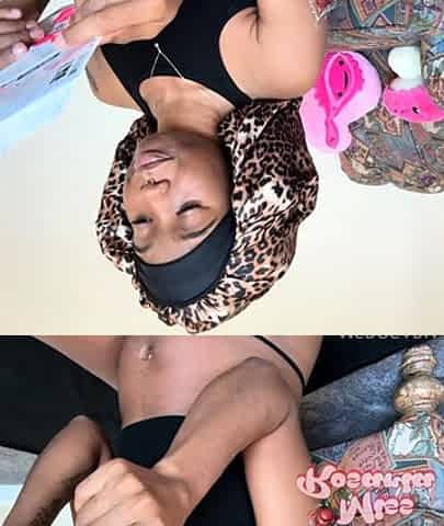 Amateur striptease and Solo masturbation
