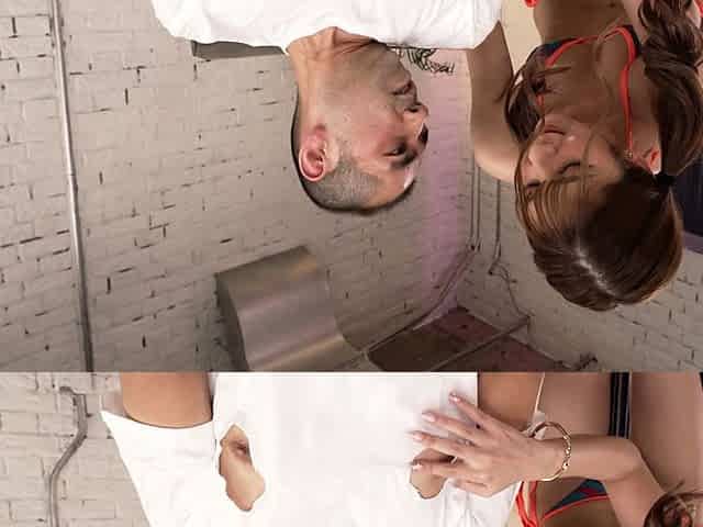 Two amateur girls banging with young guy
