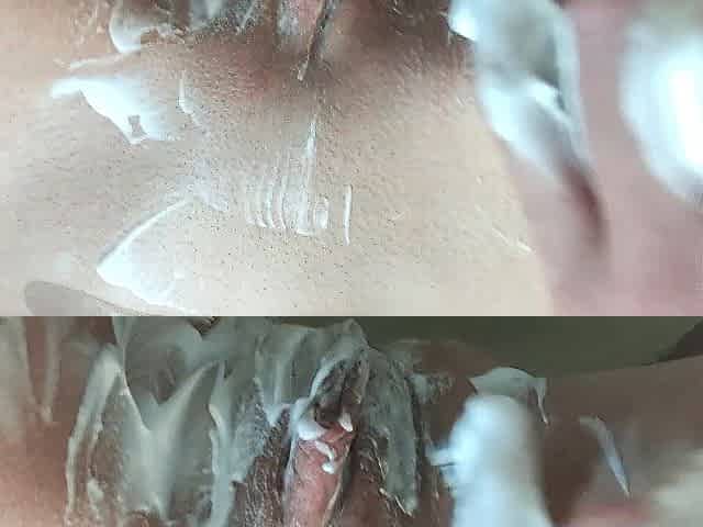 Preparing my booty for a worthy rimming