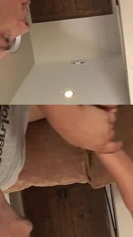 Hot big ass brunette banged in her wet pussy