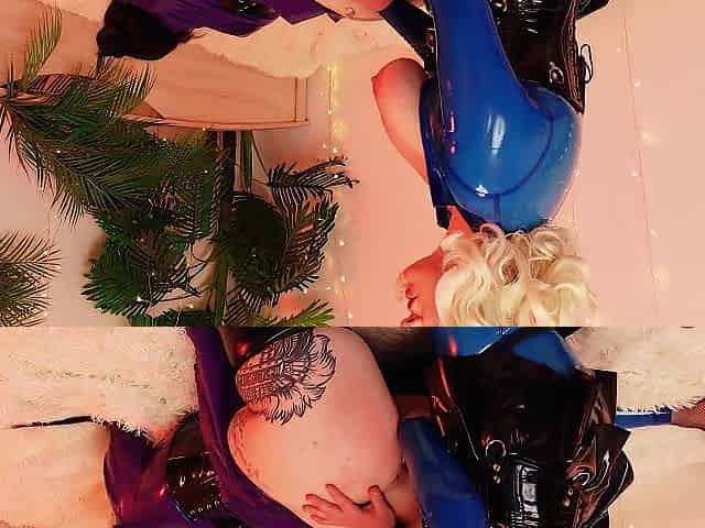 hot sexy lesbo compilation movie: coarse latex bang of curvy cuties