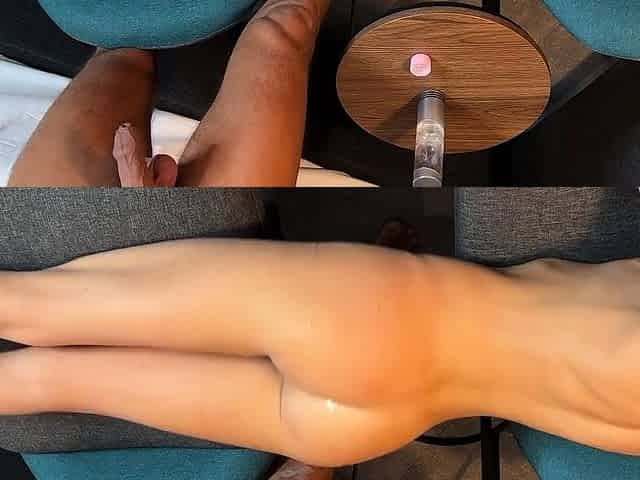 Gentle Massage with Oil smoothly flows into Hard Sex
