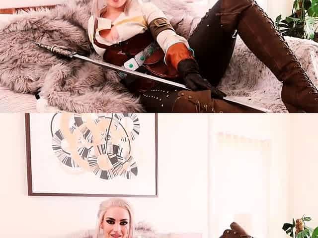 MONSTER FUCKER SIRI DAHL - Princess Cirilla cosplay