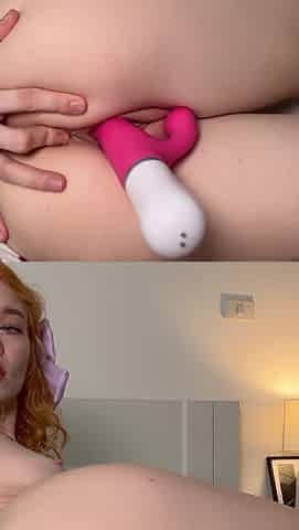 Goddess Creams Nora Toy in Missionary & Doggy