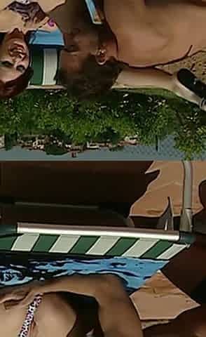 Pool in the weekend